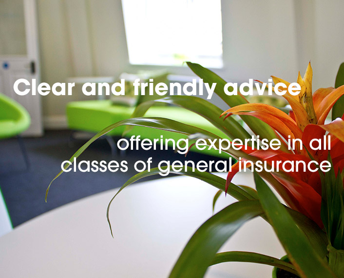 Clear and friendly advice – offering expertise in all classes of general insurance