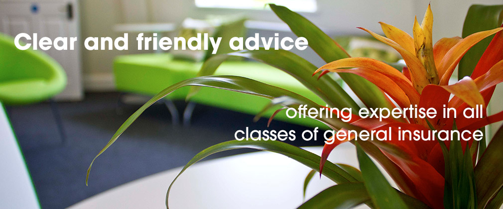 Clear and friendly advice - offering expertise in all classes of general insurance