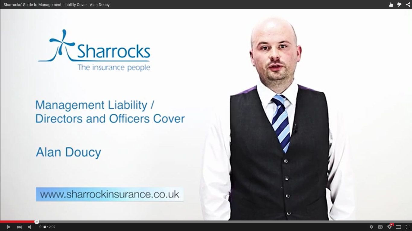 Management Liability Video Guide Screenshot